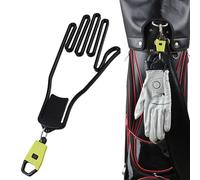 Generisch Golf Glove Holder, Universal Dry Hanger with Key Ring, Golf Glove Hook, for Golf Courses, On the Go, Home, Indoor Training, Garden, Sports, Leisure and Competition