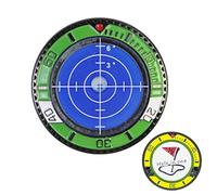 Generisch Golf Level Marker - Golf Putting Ball Marker Green Reading | Professional Gôlf Training Tool for Green Measurement on Soccer Field | Gôlf Accessories Green Reader for Putting