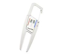 Generisch Golf Off-Road Machine Repair Metal Foldable Golf Tool with Golf Knob and Marker Robust Golf Ball Markers for Golf Course Repairs