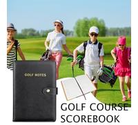 Generisch Golf Score Card, Golf Data & Scorebook, Portable Golf Accessories for Tournaments & Driving Ranges in the Outdoor Area