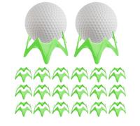 Generisch Golf Simulator Tees - Training Driver Tees | Golf Tee Set with Ball Support | Golfer Winter Lawn Accessories Indoor Outdoor Home Driving Range Golf Accessories Women, Men, Beginners