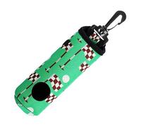 Generisch Golf Tea Holder, Ball Transport Bag with Keychain, Capacity for 3 T Shirts, Lightweight and Waterproof Golf Accessories for Men and Women in the Practice of Golf Course and