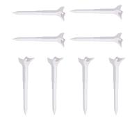 Generisch Golf Tee Pegs Golfs ABS Durable Golfing Tees for Driving Range & Course Play Long Lasting Wooden Tees Pegs for Practice, Training, and Professional Golf Accessories