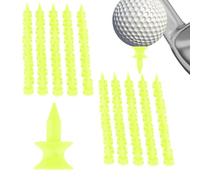 Generisch Golf Tee Set Short Golf Tees | Portable Golf Tees for Men | 50/100 Pack Reusable Golf Tee, Golf Accessories for Men and Women, Golf Training and Courses