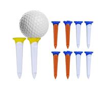 Generisch Golf Tees Set | 10 Pieces Stable and Colourful Precision Markers | Golf Tees for Ball Marking as a Tool - for Adults, Men, Women, Professionals, Enthusiasts and Amateurs