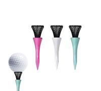 Generisch Golf Tees with Step Function, 3-Piece Mesh Design to Reduce Friction on the Base - Golf Magnetic Tees - for Men Women Golfers Indoor Training Home Children Father