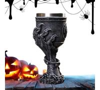 Generisch Gothic Beer Goblet Retro 3D Dragon Claw Goblet Glass for Beer