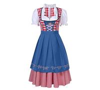 Generisch Gothic Hoodie Dress Body Sculpting Stage Costume Villain Cosplay Costume Set (Blue, XXXL)
