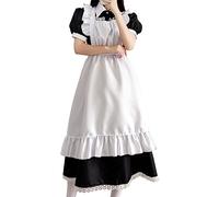 Generisch Gothic Wedding Dresses for the Bride, Body Halloween Costume, Stage Dress, Costume, Oktoberfest, Sculpture, Women's Dress, Anime Cosplay Costumes for Women, Sexy (Black, L)