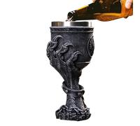 Generisch Gothic Wine Goblet, Gothic Dragon Claw Drinks Goblet, Versatile Retro Style Drinking Cup for Celebrations