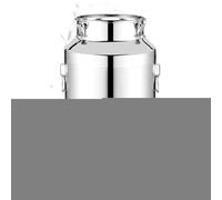 Generisch Grease Container for the Kitchen, 5L/9L/14L Stainless Steel, Airtight Milk Barrel with Lid, Oil Canister for Outdoor Use, for Storing Milk, Beer, Food