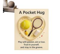 Generisch Greeting Cards | Compact and Heart-Shaped - Encouragement Greeting Card for Motivational Support | For Travel, Business Trip, Outdoor, School, as well as for Men, Women, and Girls