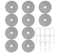 Generisch Grid for plant pots, with stakes, pack of 10 to protect against digging by pets, floor protection for garden plants from animals, for dogs, pets, animals, squirrels