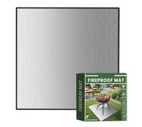 Generisch Grill Mat, Oil-Proof Fireproof Mat, Heat Resistant and Non-Slip Floor Mat, for Kitchen, Indoor, Outdoor, Fireplace, Backyard, Garden, Yard, Path, Farm, Patio, Camping
