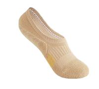 Generisch Half Socks No Show Socks Women's Cotton Sweat-Absorbing Socks for and Winter Family Socks Men Black, Light yellow, L