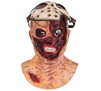 Generisch Halloween Cosplay Mask Latex Hood Friday The Thirteenth Jason Hood Bar Dance Mask Horror Headgear for Halloween Carnival Costume Party Props