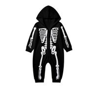 Generisch Halloween Costumes Family Matching Family Outfits for Halloween, Parent-Child Costume Set for Everyday Parties (Black, 3M)