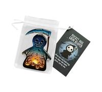 Generisch Halloween Emotional Cards - Halloween Emotional Greeting Cards to Collect | Motivational Figures for Support Everyday Learning Travel Companion Classroom School Office