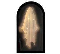 Generisch Halloween Mirror, Luminous Scary Hologram Ghost Mirror for Indoor Use | Halloween Decoration Horror, Scary Haunted House Props, for Kitchen, Fireplace, Party, Indoor and Outdoor Use