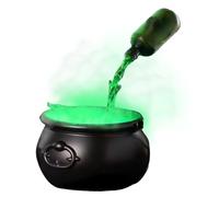 Generisch Halloween Party Decoration with 30 cm Floating Bottle and Diffuser - Black Witch Bowl, Ideal for Family Dining Room, Fireplace Shelf, Kitchen