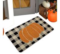Generisch Halloween Rug, Pumpkin Doormat, 48 x 76 cm, Thanksgiving Doormat Decorative Mat for Halloween, Autumn Decoration