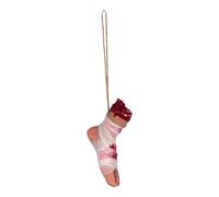 Generisch Halloween Separated Hands Feet Scary Bloody Broken Body Parts Halloween Props Decorations Dead Body Parts (Feet 52 x 7 x 19 cm/Hands 50 x 11 x 4 cm)