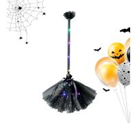 Generisch Halloween Witch Broom for Costumes Hand Held Fantastic