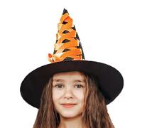 Generisch Halloween Witch Costume, Fairytale Witch Costume for Girls, Skull Band Hat for Theme Party, Costume Party, Parade, Role Play