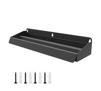 Generisch Hammer Bearing Rail, Metal Tool Holder, Steel Wall Bracket, Workshop Garage , Mounting Shelf Fine, Industrial Wall Rack for Shed Cabinet, Construction Setup