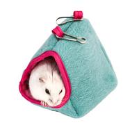 Generisch Hamster Bed Hammock, Winter Nest with Hooks, Sleeping House for the Cage - for Rest, Play, Sleeping, Balcony, Apartment, Small Animals