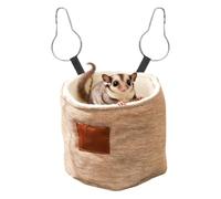 Generisch Hamster Bed - Soft Warm Multifunctional Plush Bed for Rabbits Winter Hammocks House - For Ferrets and Chinchilla for Relaxation, Comfort and Play in Cold Weather