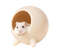 Generisch Hamster Cave, Hamster Bed, Small Animal Bed, Hamster Sleeping Nest, Winter Hut, Small House for Dwarf Rabbits, Hedgehogs, Bearded Dragons