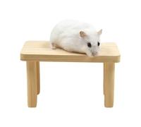Generisch Hamster Climbing Frame | Small Animal Toy Wood | Wooden Stand for Gerbil Cage - Suitable for Dutch Rabbits, Hedgehogs, Mice, Birds, Ferrets, Squirrels