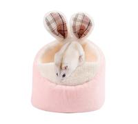 Generisch Hamster Hammocks for the Cage - Soft Warm and Comfortable Bag, Small Hanging Sleeping Bed, Sleeping Bag, for Animals, Squirrels, Marmosettes, Chinchilla, Sleeping, Rest, Cold Weather