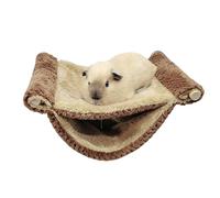 Generisch Hamster Hamster, Warm Winter Bed, Hamster Hanging Cave with Tunnel as a Toy, for Chipmunks, Gerbil for Rest, Play, Sleeping in the Cage