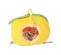 Generisch Hamster House - Cute Fruit Shaped Small Animal House - Nest Cage Accessories, Lightweight Cotton Sofa for Dwarf Hamsters, Mini Hedgehog