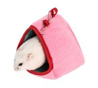 Generisch Hamster House for the Cage, Partially Closed Small Animal Nest for Winter, Hamster Cage Hammock for Balcony, Classroom, Home, Living Room, Chinchillas and
