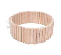 Generisch Hamster Ramp | Flexible Natural Wood Tunnel for Small Animals - Ladder Bridge for Hamsters - For Mice, Chinchillas, Gerbils, Chipmunks, Sugar Flyer