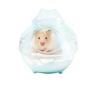 Generisch Hamster Sand Bath Box, Hamster Sand Bath Container, Transparent Hamster Bath Hamster Bath, Washable Bath Box, Dust Bath for Small Animals, Lemming, Gerbil