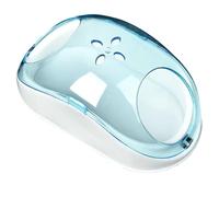 Generisch Hamster Sand Bath Container - Hamster Sand Bath Box, Dustproof, Transparent, Visible Hamster Toilet, Portable Bathtub, Large Multifunctional Hamster Bath for Chinchilla Dust Bath