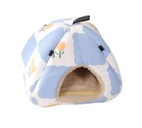 Generisch Hamster Sleeping Bed - Partially Enclosed Warm Dome Nest | Hanging Furniture for Hamsters | For Chinchilla Birds Small Animals Bedroom Cage