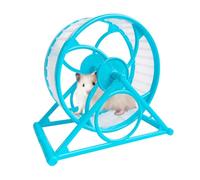 Generisch Hamster Wheel - Running Wheel | Spinner Hamster Wheel Silent for Gerbils & Hedgehogs, Quiet Transparent Running Shoe Wheel for Small Pets, Height Adjustable & Tilt-Proof, Transparent