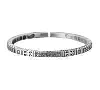 Generisch Hand Kiss Bracelet Ethnic Style Opening Adjustable Bracelet Perfect for Father/Husband Bracelet Beads, one size, Alloy Steel, No Gemstone