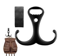 Generisch Handlebar Hook Pram Hook Clip for Diaper Bags and Bags, Strong Carrying Accessories | Multipurpose Hanger for Bike, Scooter Use or Travel Bag Attachment at Home or on the Go