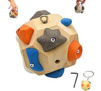 Generisch Handmade Bould-er Block, 3D Climbing Boulder Ball Blocks, Build Strength and Precision, Simulates Climbing Grips on a Rock Wall, Finger Strength Training Ball, Gift for Climbers 10 cm