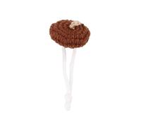Generisch Handmade Pig Hat for Hamster Gliding Squirrels & Small Animals Cute Knitted Photo Prop Soft Polyester Material Ideal Accessories for Pet Photography Playtime (C, 5cm)