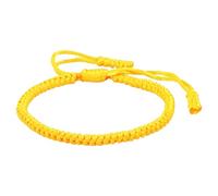 Generisch Handmade Tibetan String Bracelet Adjustable Woven Rope Knot Bracelets For Men Women Flower Bracelet Wedding, one size, nankan wire, No Gemstone