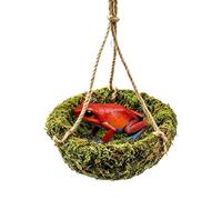 Generisch Hanging Reptiles - Reptiles Hammock for Crown Gecko and Bearded Dragons Terrarium Climbing Accessories Snake Hermit Crab Activity Toy 15 x 15 x 8 cm 70 g