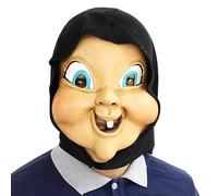 Generisch Happy Death Day Latex Mask Horror Headwear for Halloween Carnival Costume Party Props