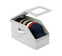 Generisch Hat Box Space-Saving Versatile Stackable Cowboy Hat Box for Travel - For Accessories, Toys, Scarf, Home, Cupboard, Dorm, Apartment, Bedroom, Living Room, Children's Room